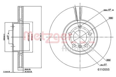 DISC FRANA METZGER 6110555