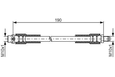 Brake Hose 1 987 481 845