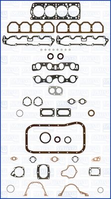 Комплект прокладок, двигатель WILMINK GROUP WG1163777 для SEAT 132