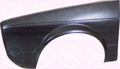 Крыло KLOKKERHOLM 9520312 для VW CADDY