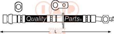 IAP QUALITY PARTS 708-17083 Тормозной шланг для TOYOTA AVENSIS (_T22_) 2.0 (ST220_) IAP QUALITY PARTS 708-17083 Тормозной шланг для TOYOTA AVENSIS (_T22_) 2.0 (ST220_)