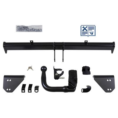 Zestaw zaczepu przyczepy RAMEDER 145026