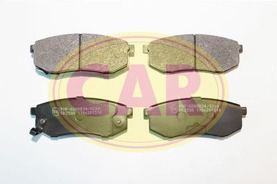 Комплект тормозных колодок, дисковый тормоз CAR PNT4151 для HYUNDAI GALLOPER