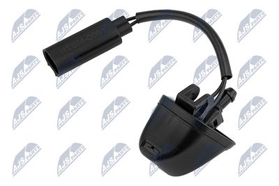 Plovimo skysčio purkštukas, priekinis langas