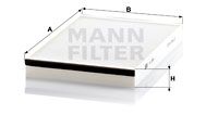 MANN-FILTER CU 3054 Фильтр, воздух во внутренном пространстве 