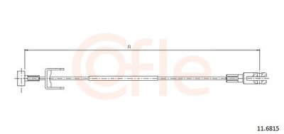 CABLU FRANA DE PARCARE