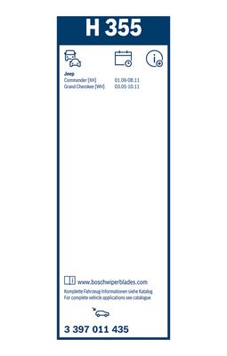 WISCHBLATT BOSCH 3397011435 5