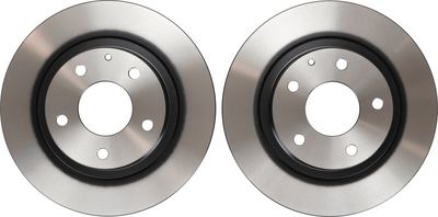 Brake disc Achter Links/Rechts past: MAZDA 6 2.0/2.2D/2.5 08.12-