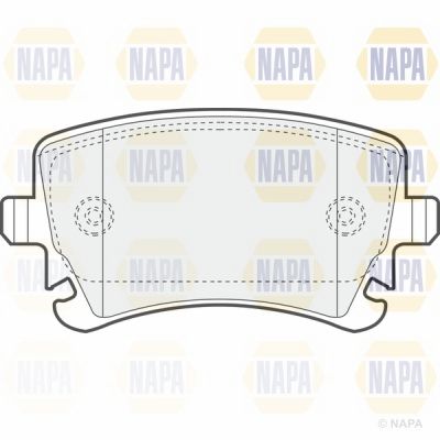 Brake Pad Set NAPA NBP1698