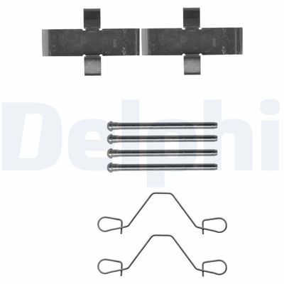 SET ACCESORII PLACUTE FRANA DELPHI LX0216