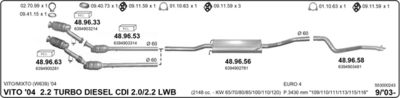 Układ wydechowy IMASAF 553000243