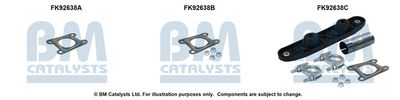 Монтажен комплект, катализатор BM Catalysts FK92638