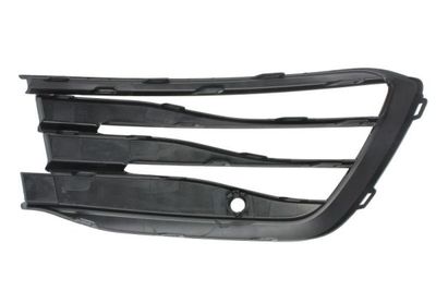 Voorbumper afdekking Voor Rechts (met parkeersensor gaten, plastic, zwart) past: VW GOLF VIII 07.19-05.24