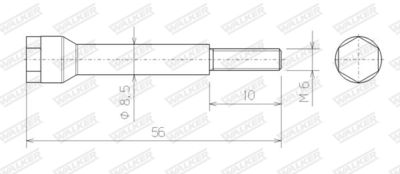 SURUB SISTEM DE ESAPAMENT WALKER 83196