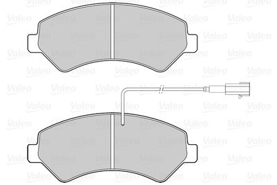 Brake Pad Set, disc brake 302264