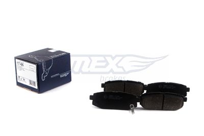 Sada brzdových destiček, kotoučová brzda TOMEX TX 17-66