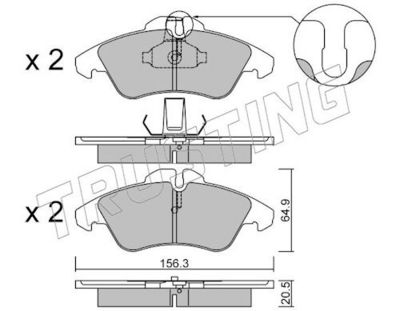 SET PLACUTE FRANA FRANA DISC