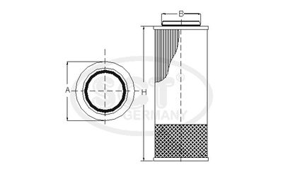SCT - MANNOL Filter, hydrauliek (SH 4014)