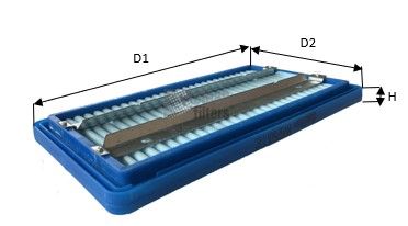 CLEAN FILTERS MVG7501 CLEAN FILTERS MVG7501