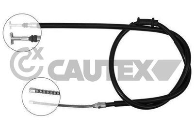 Тросик, cтояночный тормоз CAUTEX 761006 для FIAT PALIO
