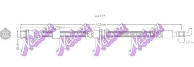 Тормозной шланг KAWE H4717 для MAZDA MPV