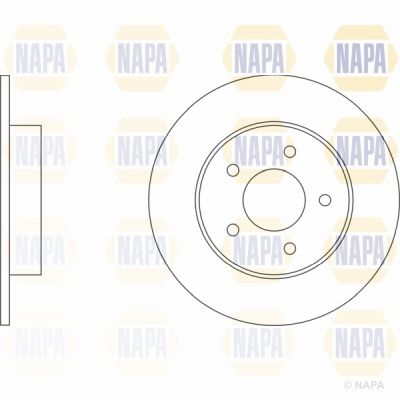 Brake Disc NAPA PBD8494