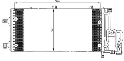 Condensor, airconditioning