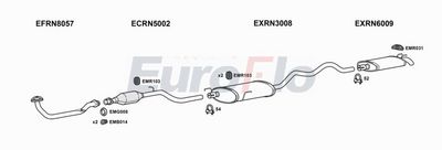 Układ wydechowy EUROFLO RNESP226001B
