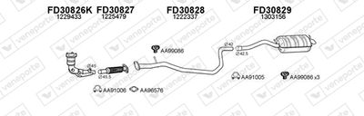 SISTEM DE ESAPAMENT VENEPORTE 300238
