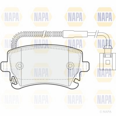 Brake Pad Set NAPA PBP7961