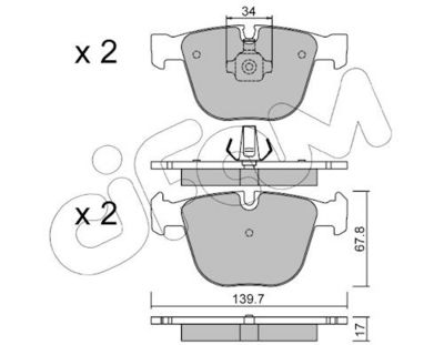 SET PLACUTE FRANA FRANA DISC