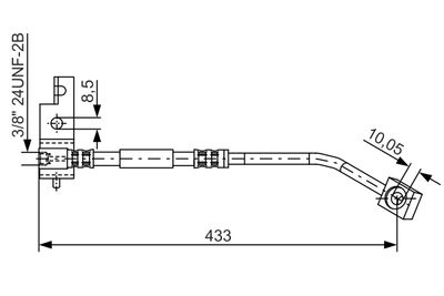 BOSCH Bremsschlauch