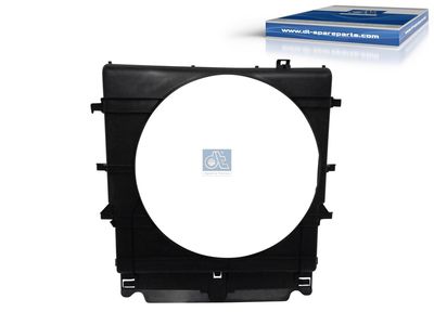 Radiator ventilator behuizing