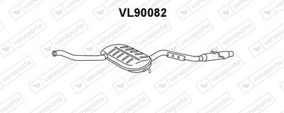 VENEPORTE VL90082 Глушитель выхлопных газов  для VOLVO 850 (Вольво 850)