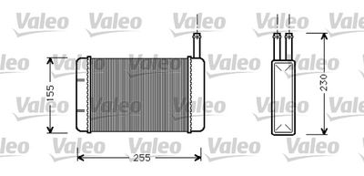 VALEO 812057 Радіатор пічки для FORD (Форд)