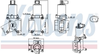 EGR Valve 98305