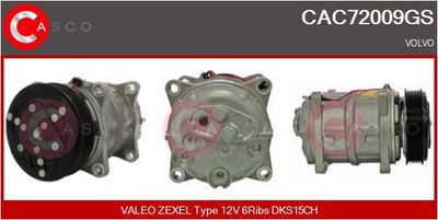 COMPRESOR CLIMATIZARE CASCO CAC72009GS