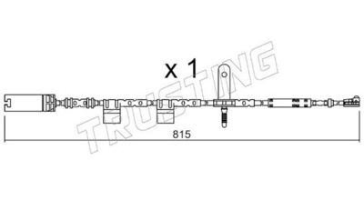 SENZOR DE AVERTIZARE UZURA PLACUTE DE FRANA TRUSTING SU324