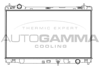 Радиатор, охлаждение двигателя AUTOGAMMA 107971 для LEXUS IS