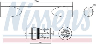 USCATOR AER CONDITIONAT NISSENS 95620 4