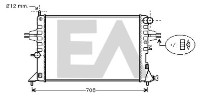 EACLIMA 31R54190 Крышка радиатора для OPEL ASTRA G Фургон/универсал (F70)