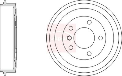 APEC Brake Drum DRM9513