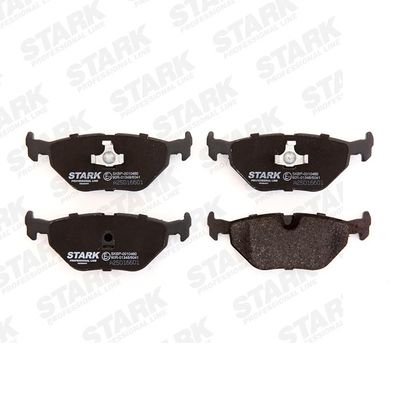 комплект спирачно феродо, дискови спирачки STARK SKBM-1012