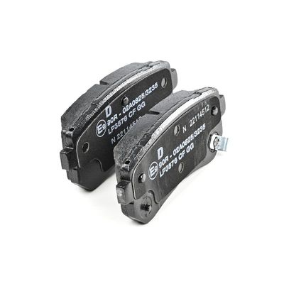 BREMSBELAGSATZ SCHEIBENBREMSE DELPHI LP3576 23