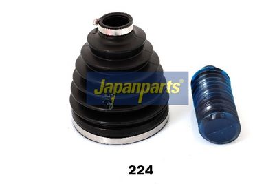 JAPANPARTS Gofruotoji membrana, kardaninis velenas