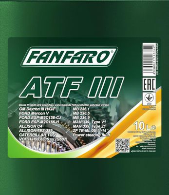 FANFARO ATF III 10L