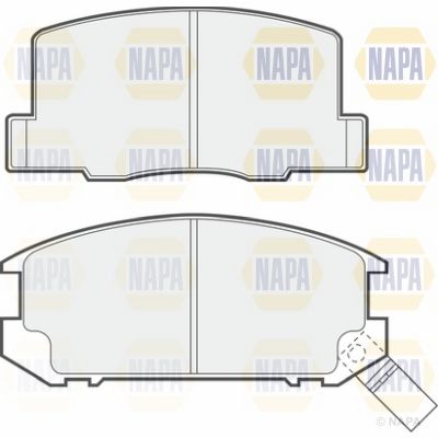 Brake Pad Set NAPA PBP7233