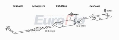 Układ wydechowy EUROFLO SGREX27D3004