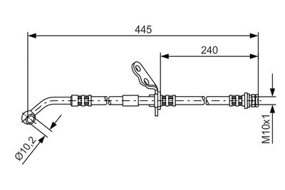 BOSCH Bremsschlauch