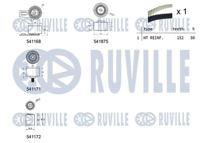 SET CUREA DE DISTRIBUTIE RUVILLE 550327 1